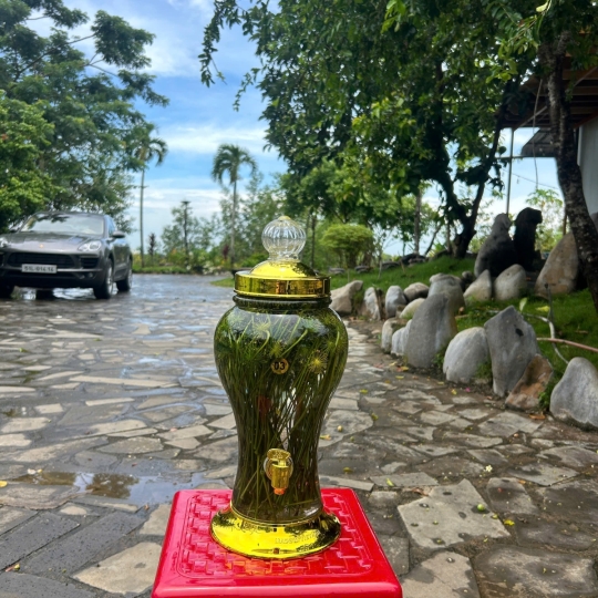 BÌNH RƯỢU HOA SÂM NGỌC LINH 5L